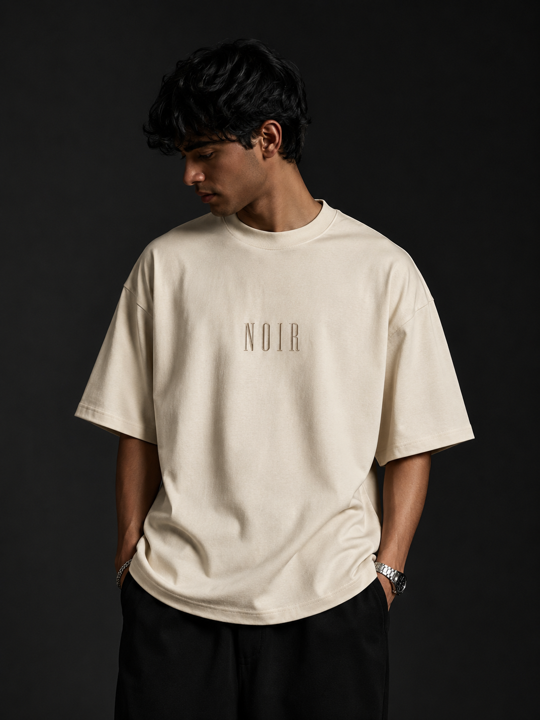NOIR - Premium Oversized Terry Tee