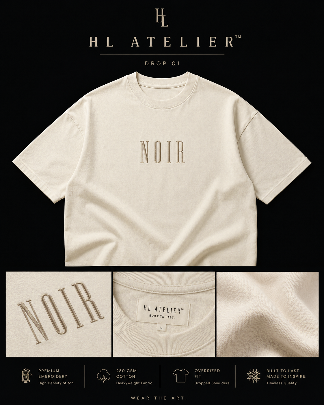 Premium Oversized Terry Tee