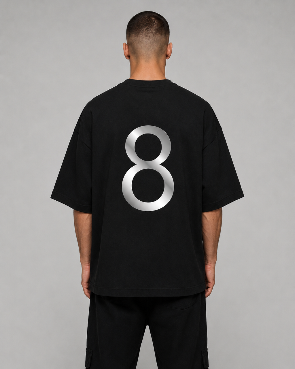 8 Unisex Terry Oversized T-Shirt | Premium Streetwear