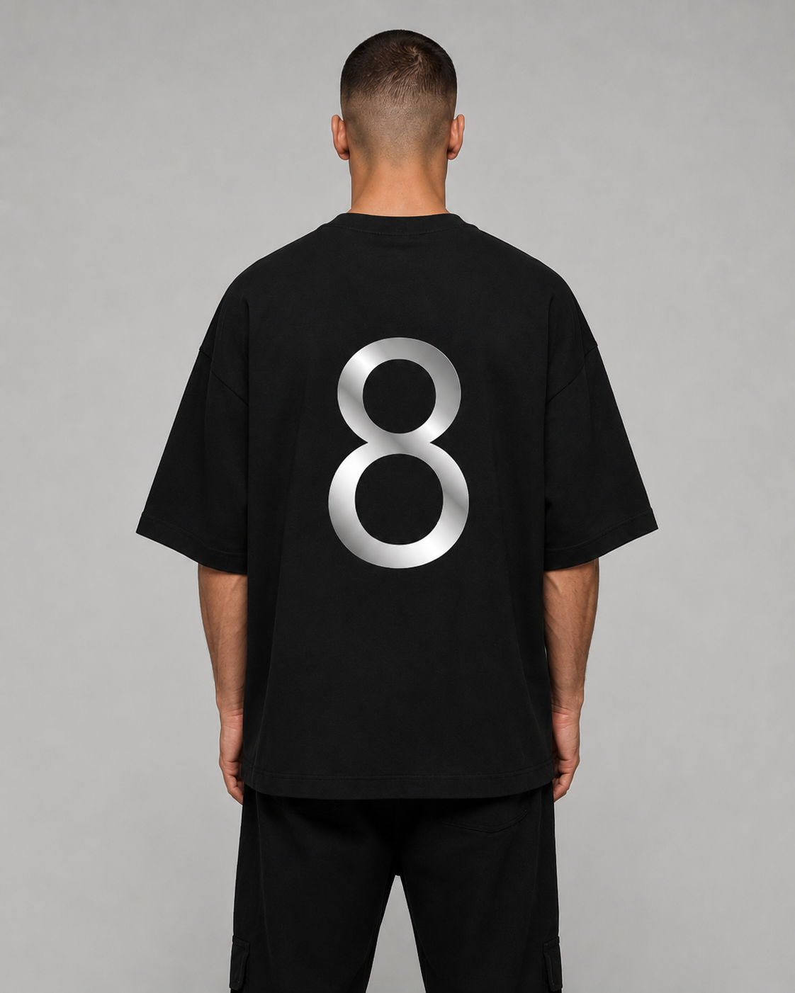 8 Unisex Terry Oversized T-Shirt | Premium Streetwear